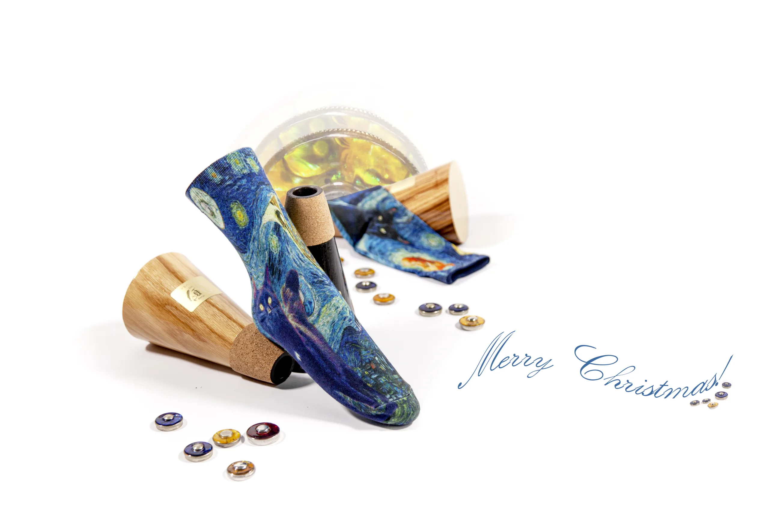 Balu "Starry Night" cat socks - Image 3