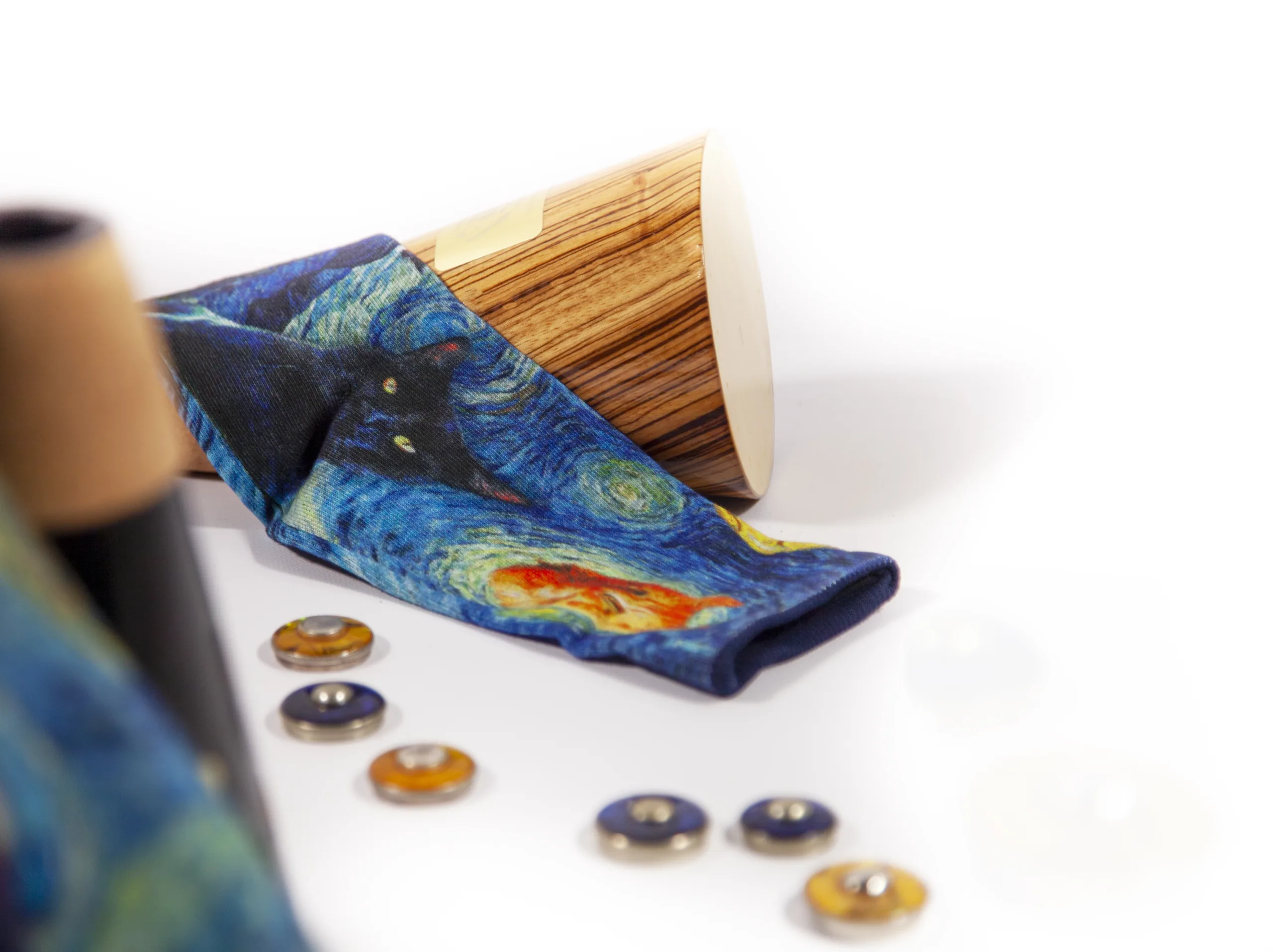 Balu "Starry Night" cat socks - Image 4