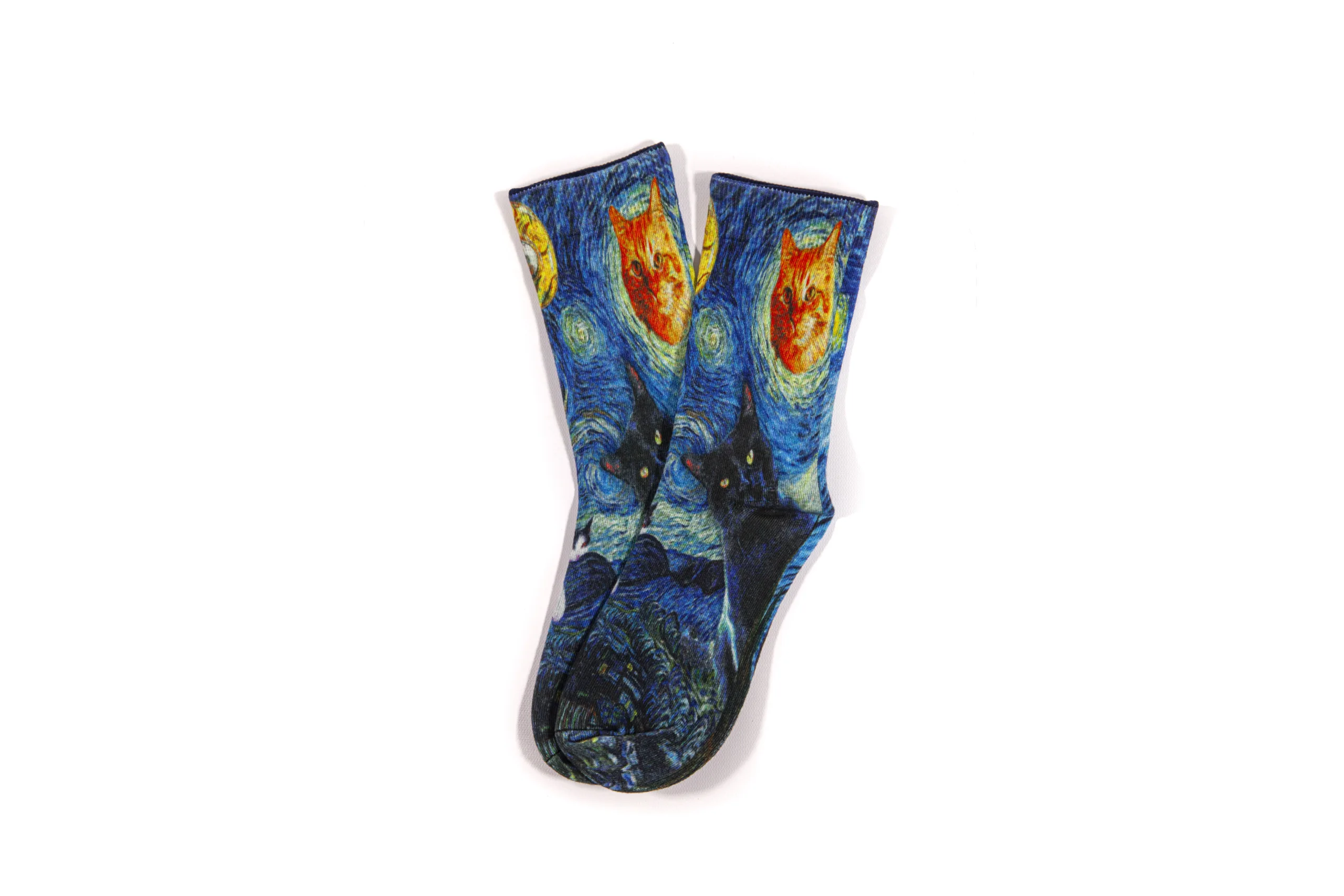 Balu "Starry Night" cat socks - Image 5
