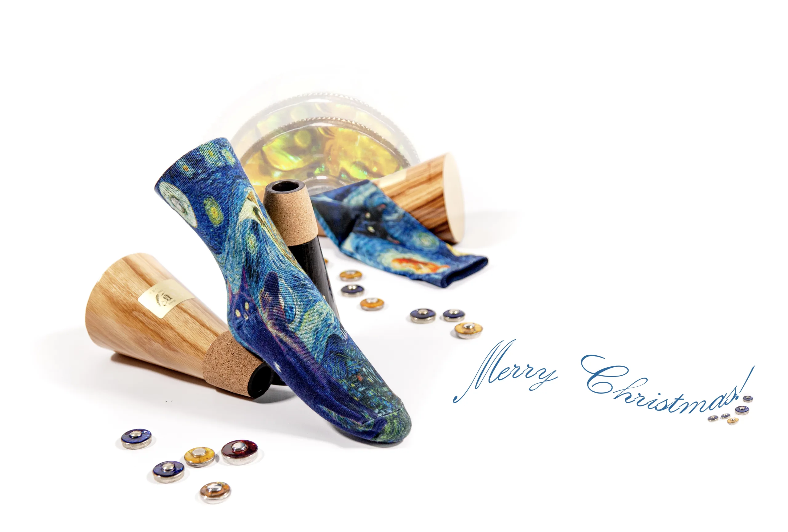 Balu "Starry Night" cat socks - Image 2