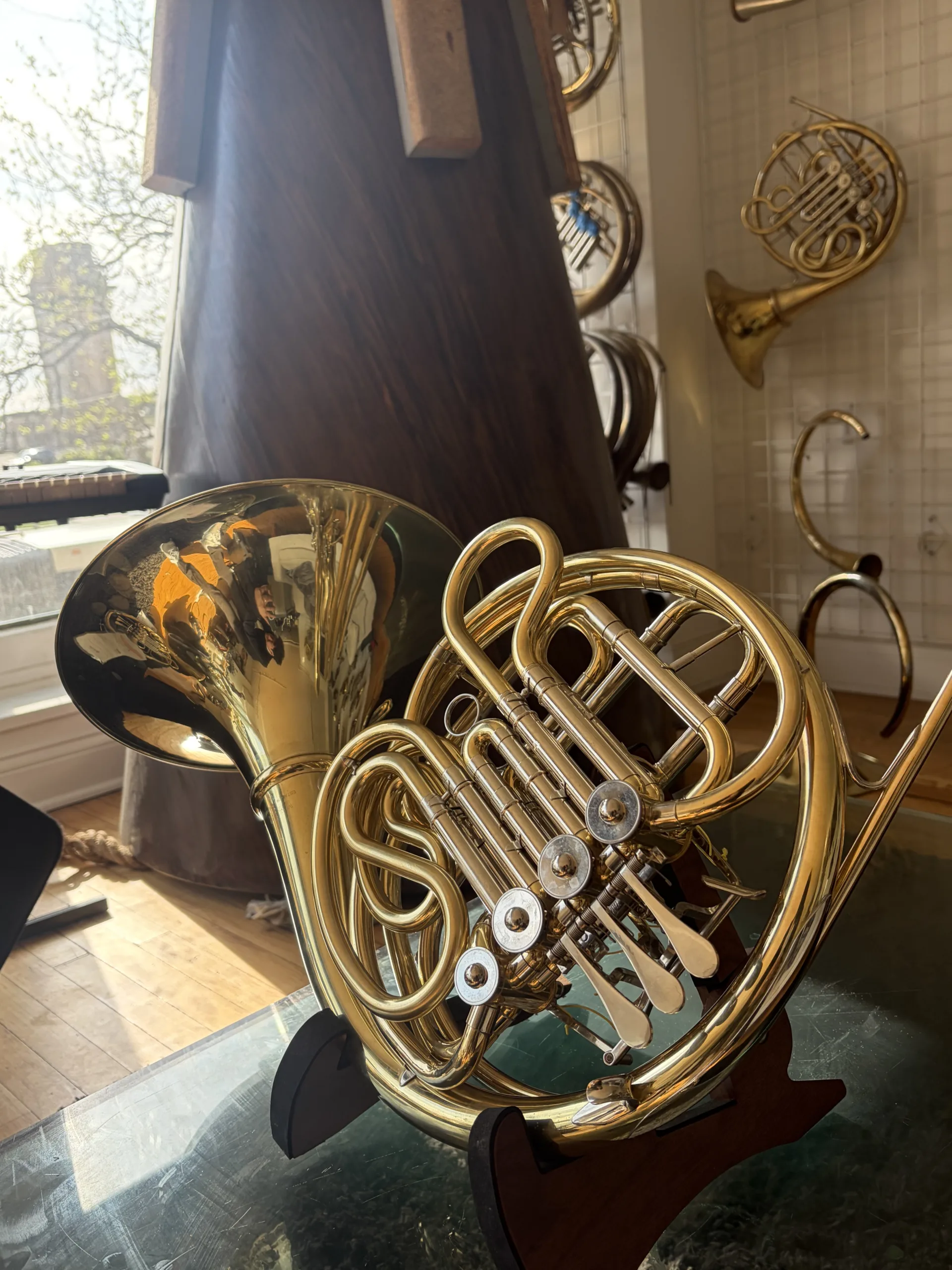 Yamaha YHR-567 Double French Horn with custom Balu leadpipe. - Image 2