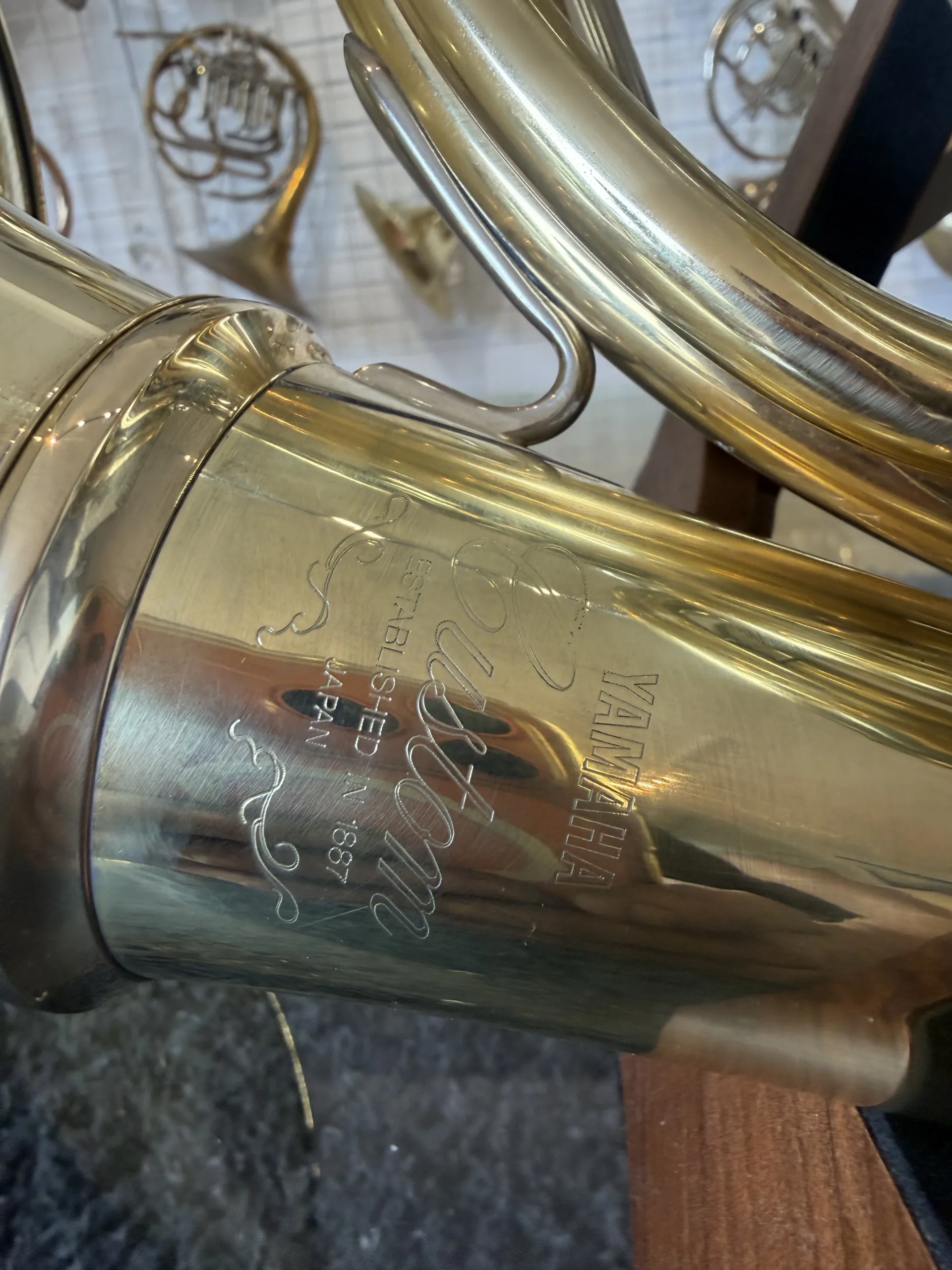 Yamaha YHR-87D Custom Double French Horn 0.2 compression - Image 2