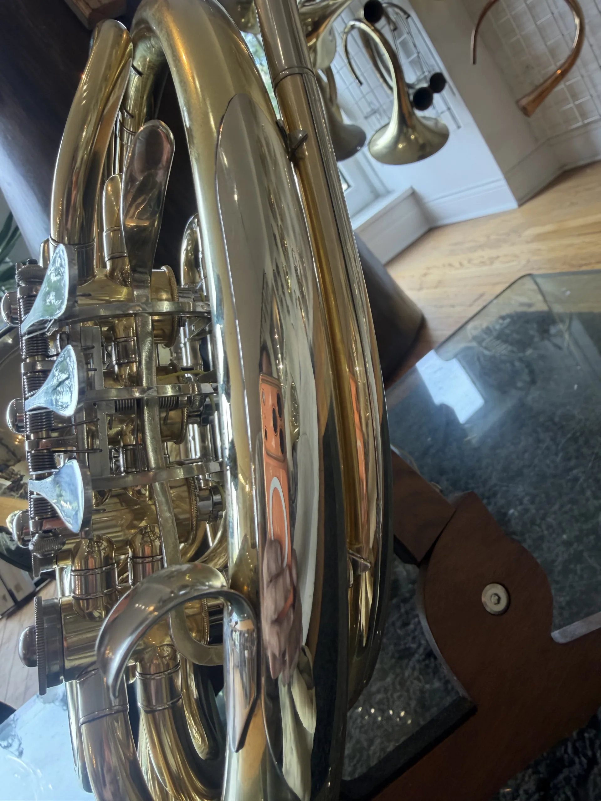 Yamaha YHR-87D Custom Double French Horn 0.2 compression - Image 5