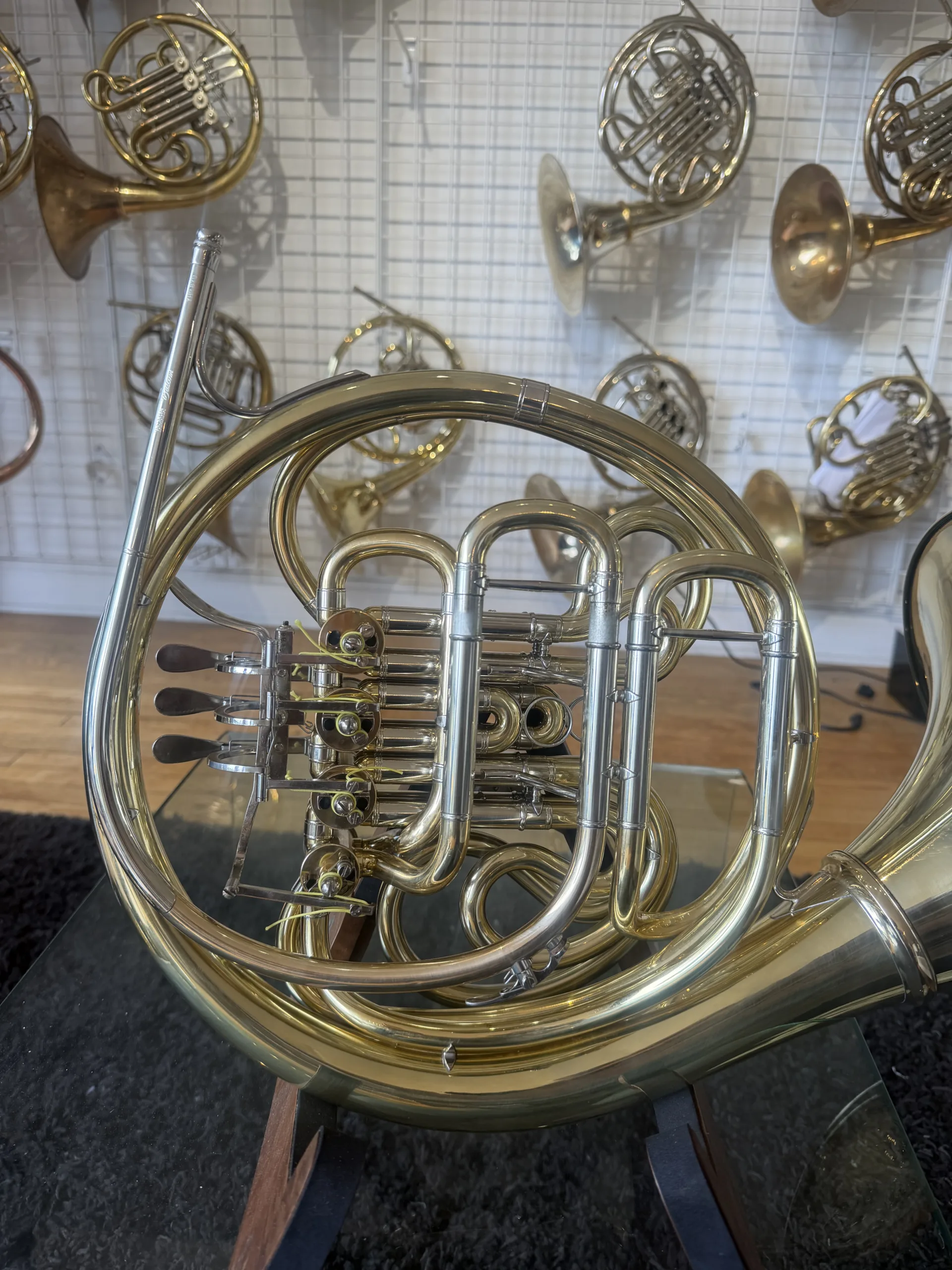 Yamaha YHR-87D Custom Double French Horn 0.2 compression - Image 8