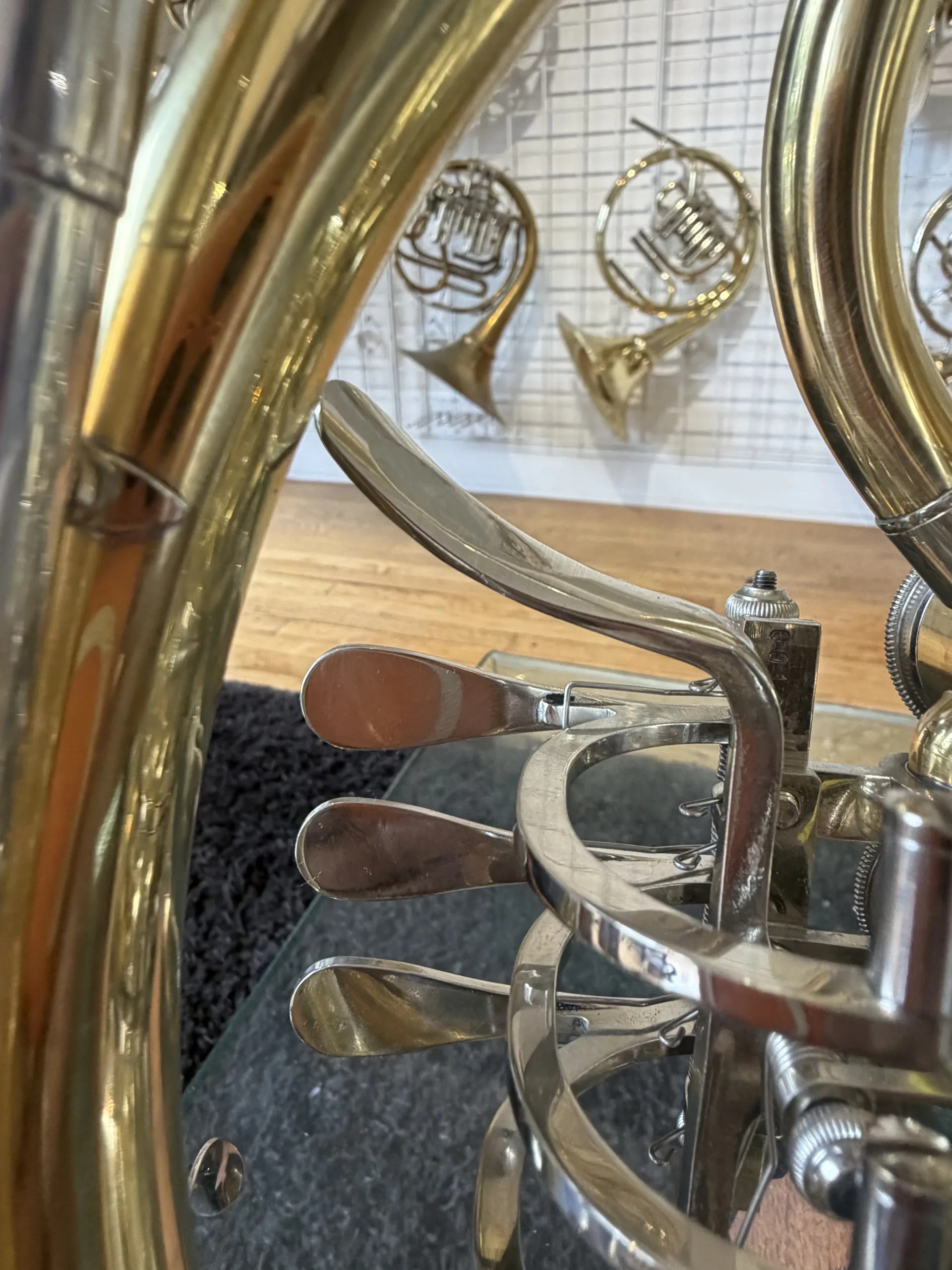 Yamaha YHR-87D Custom Double French Horn 0.2 compression - Image 9